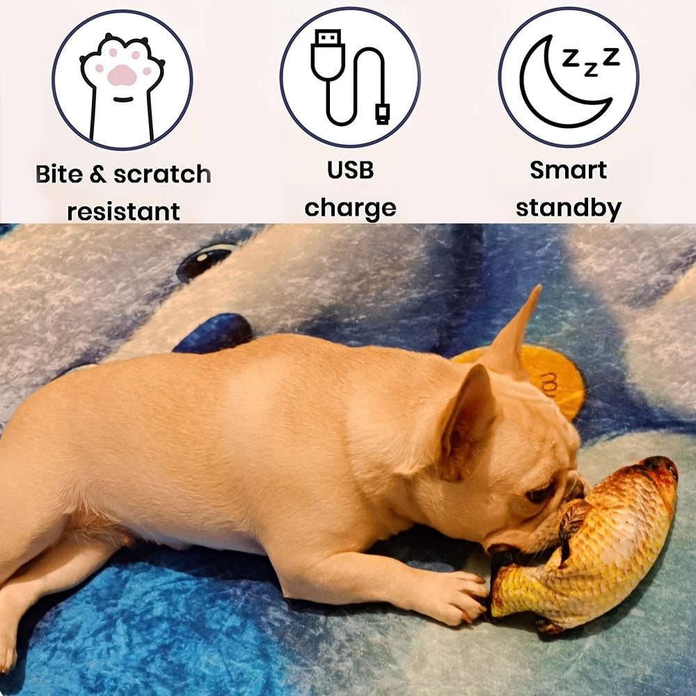 Floppy Fish Dog Toy